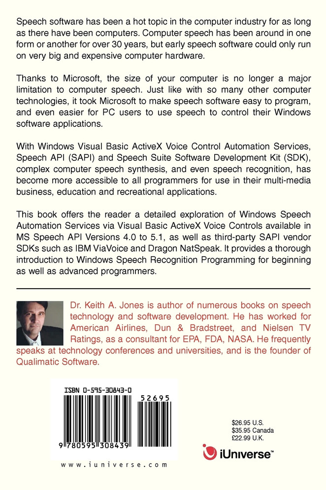 Windows Speech Recognition Programming