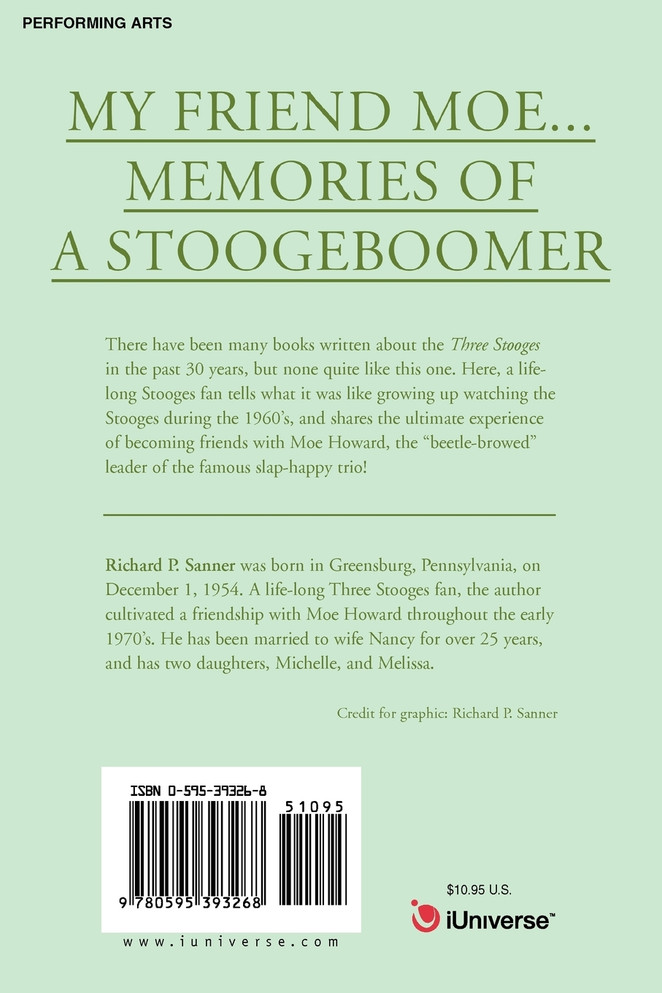 My Friend Moe...Memories of a Stoogeboomer