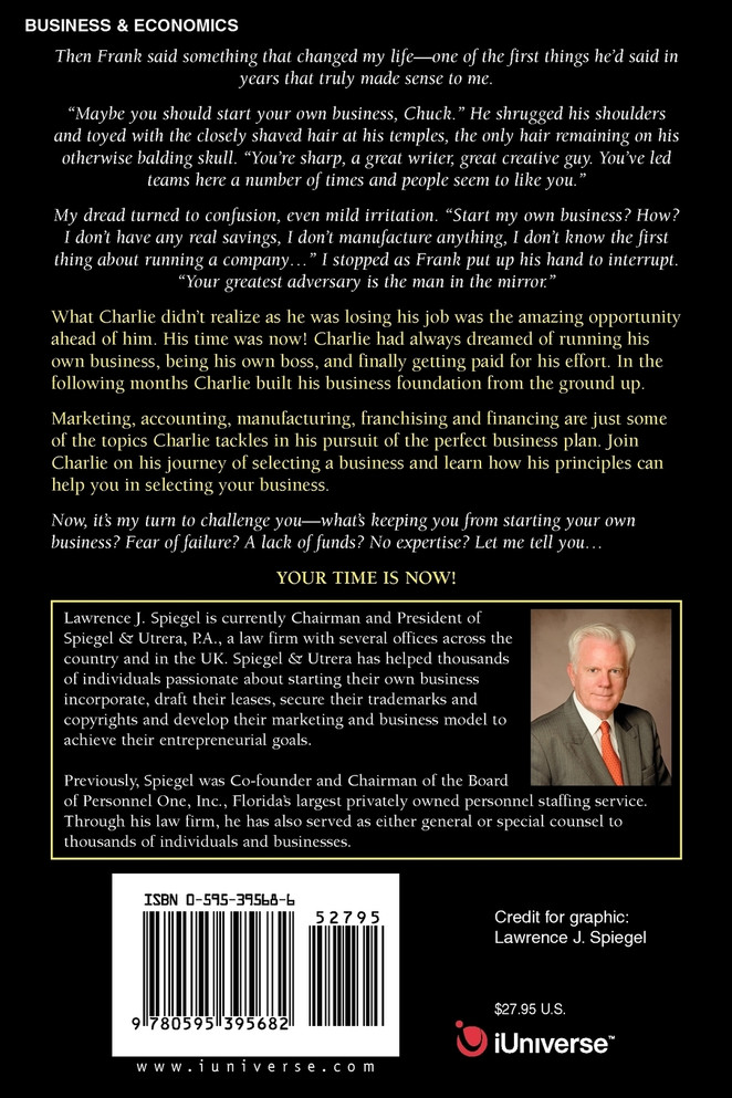 Charlie's Entrepreneurial Journey