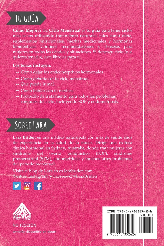 Cómo mejorar tu ciclo menstrual