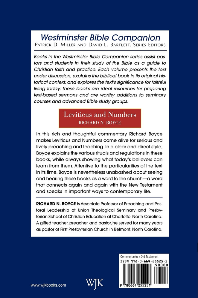 Leviticus and Numbers