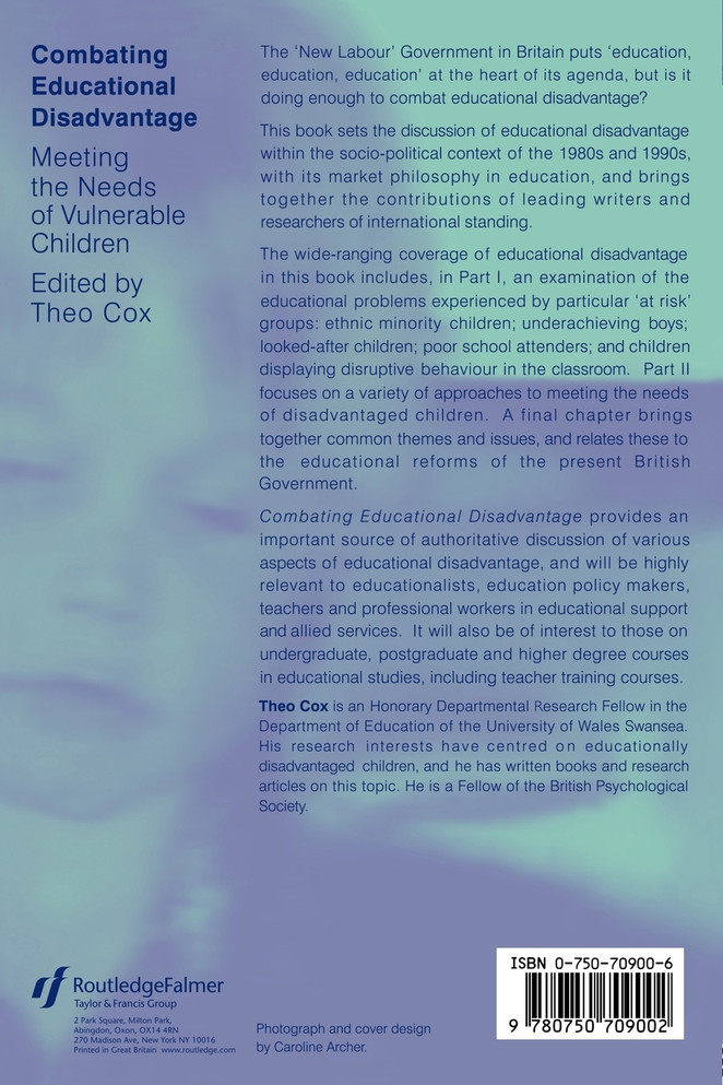 Combating Educational Disadvantage