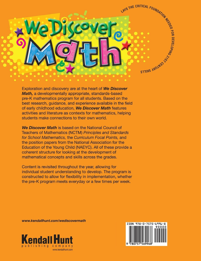 WDM Pre K Math Memory Book 2