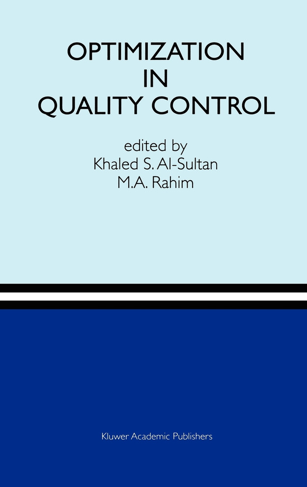 Optimization in Quality Control