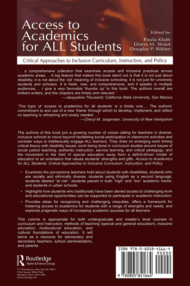 Access To Academics for All Students