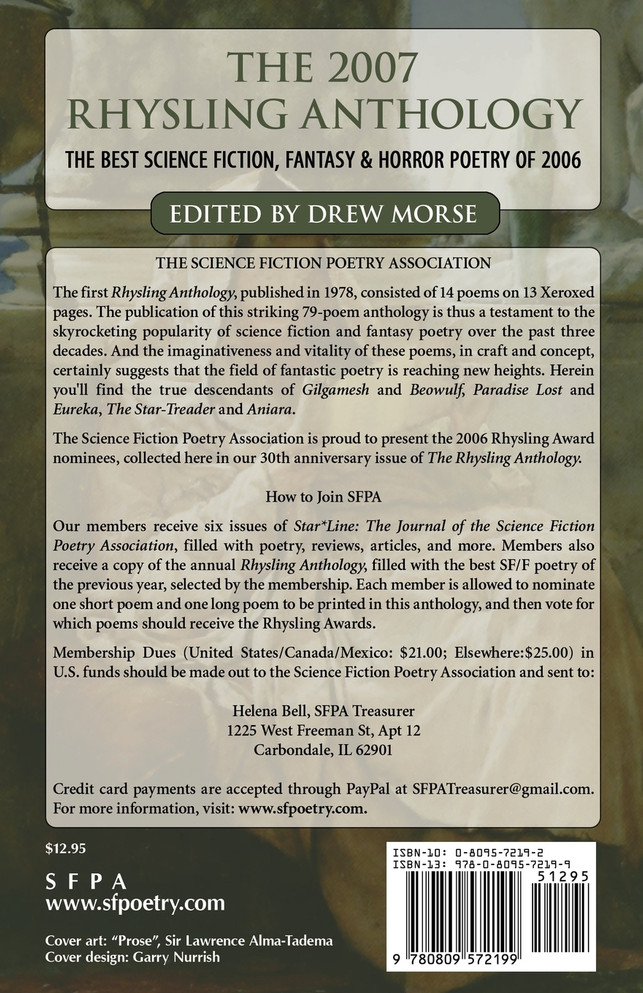 The 2007 Rhysling Anthology