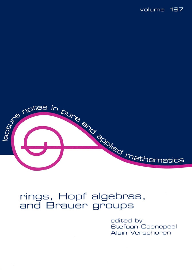 Rings, Hopf Algebras, and Brauer Groups