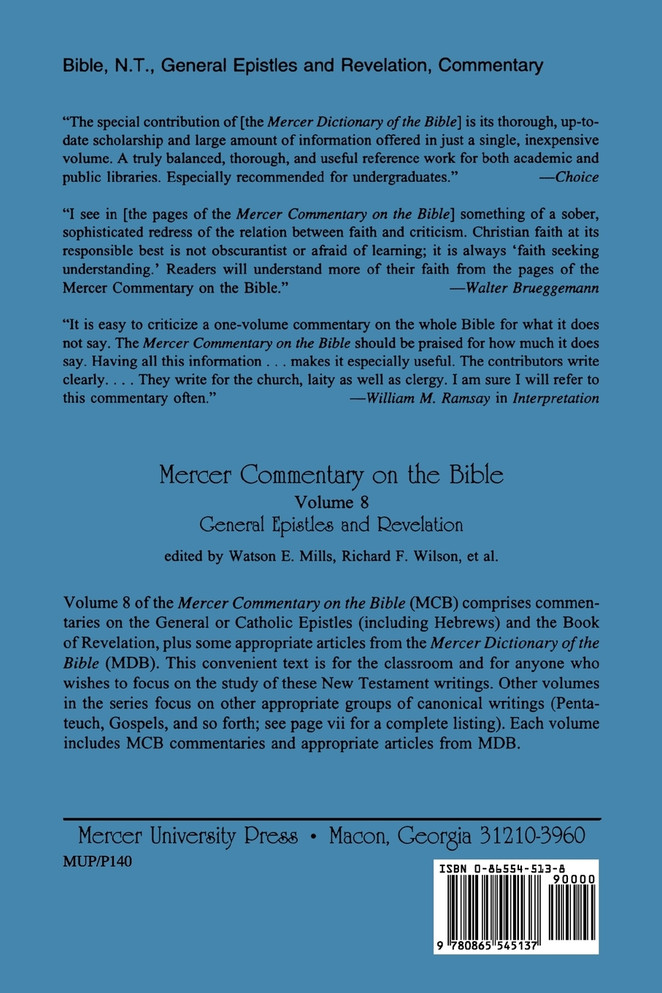 MCOB VOL 8 EPISTLES AND REVELATION