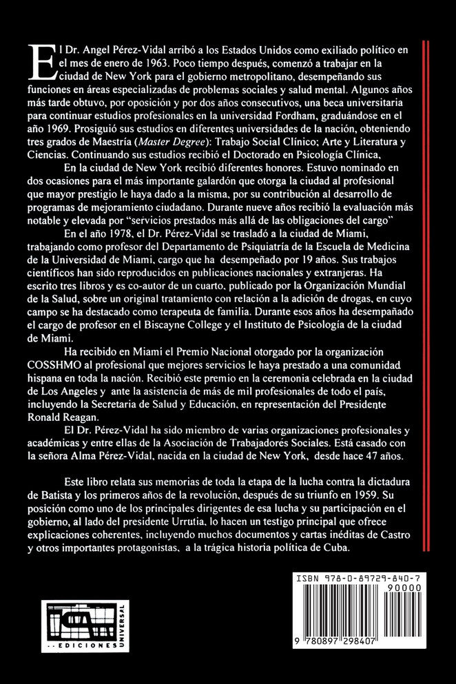 HISTORIA ÍNTIMA DE LA REVOLUCIÓN CUBANA