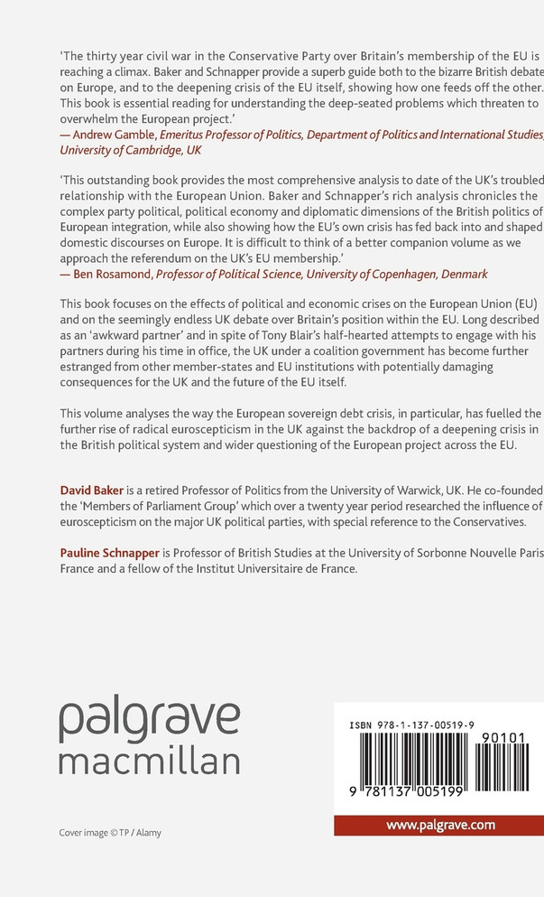 Britain and the Crisis of the European Union