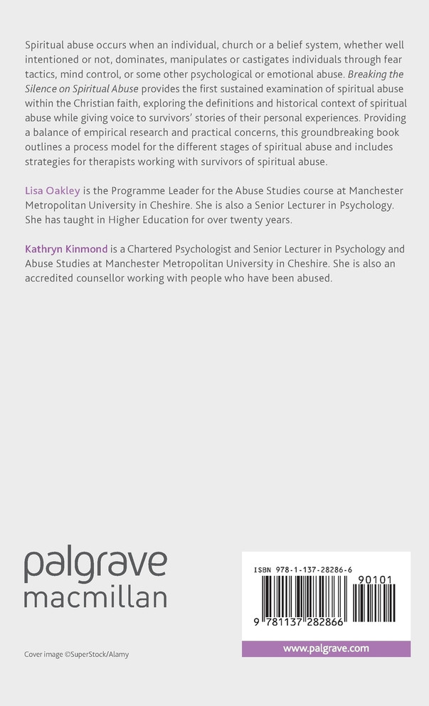 Breaking the Silence on Spiritual Abuse