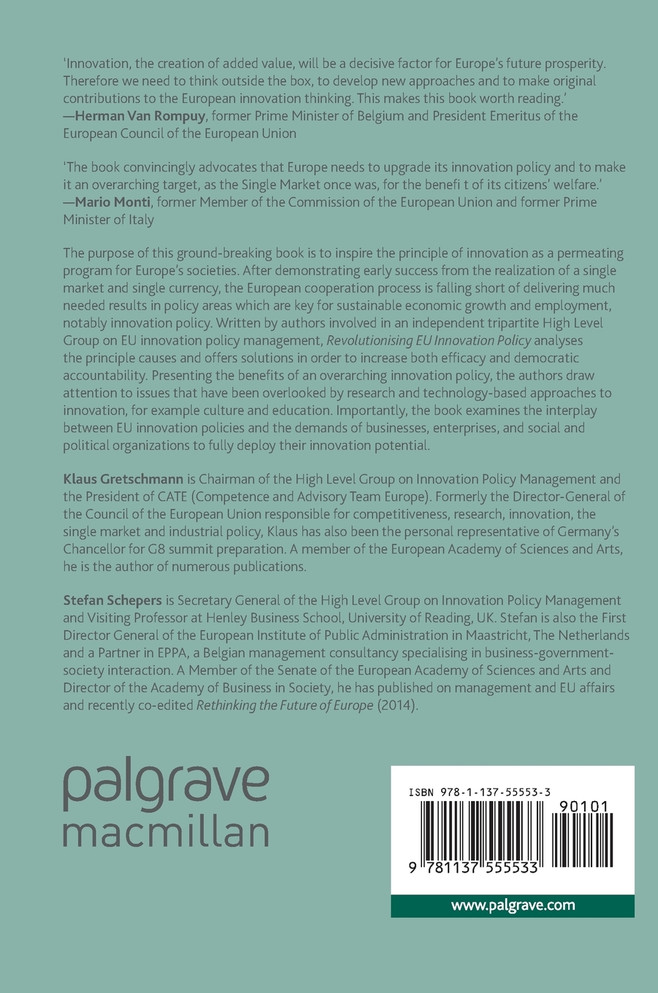 Revolutionising EU Innovation Policy