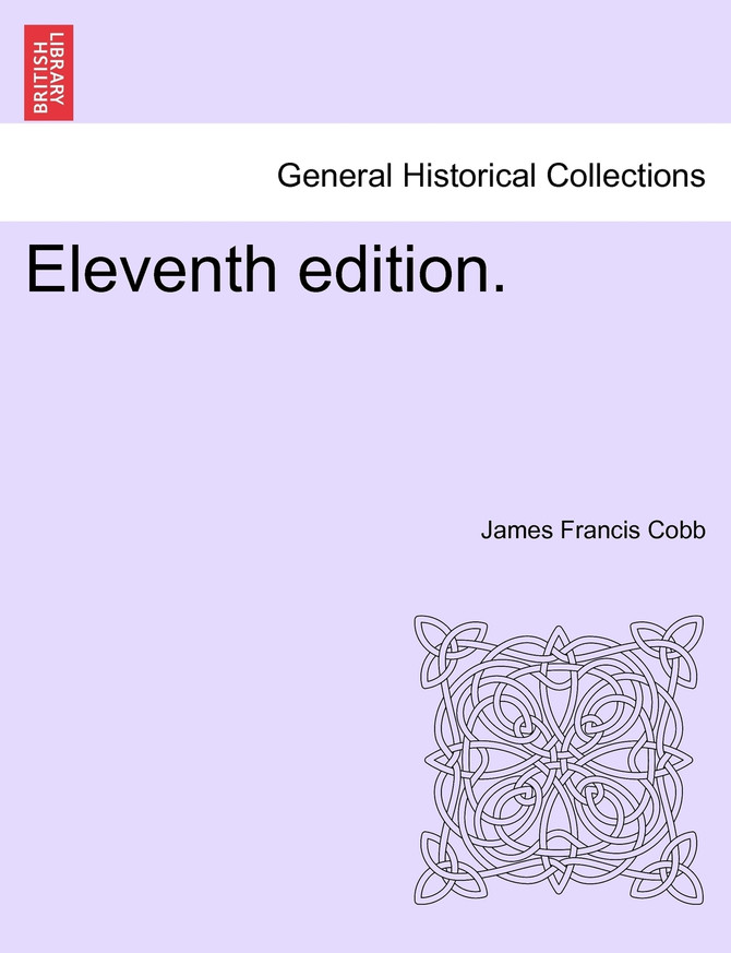 Eleventh edition.