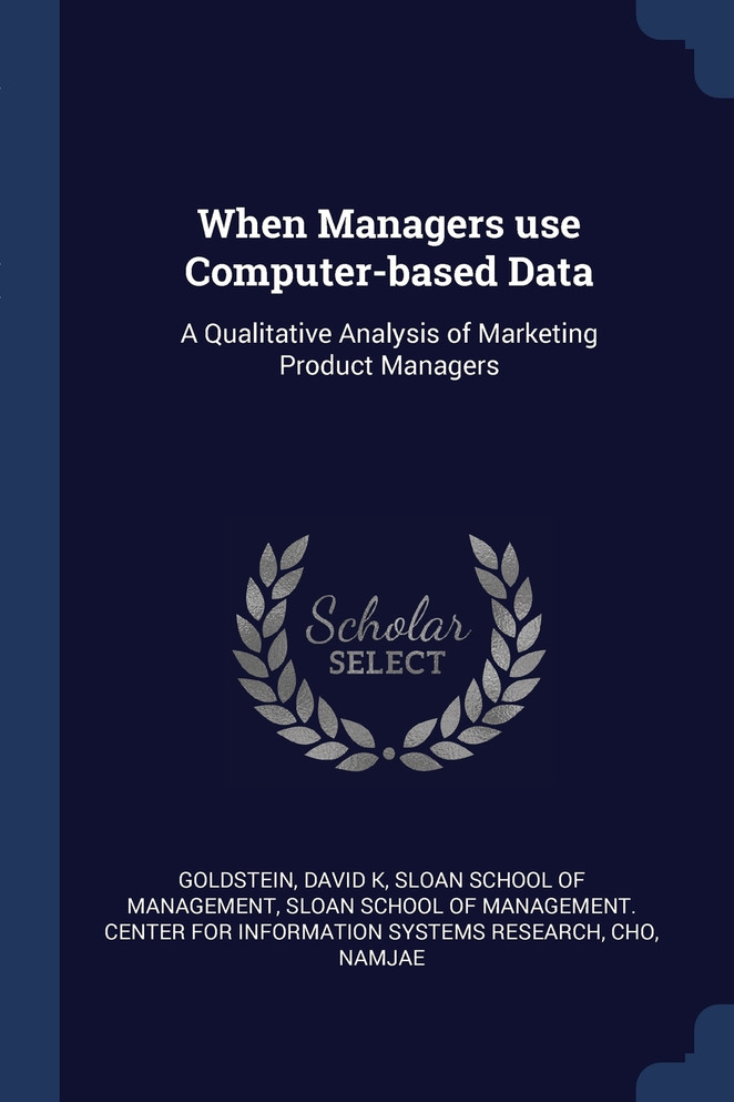 When Managers use Computer-based Data