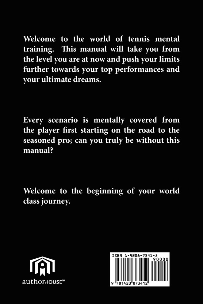 World Class Tennis Mentality
