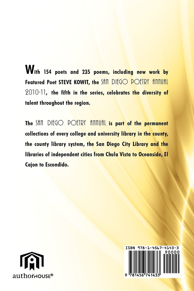 San Diego Poetry Annual 2010-11