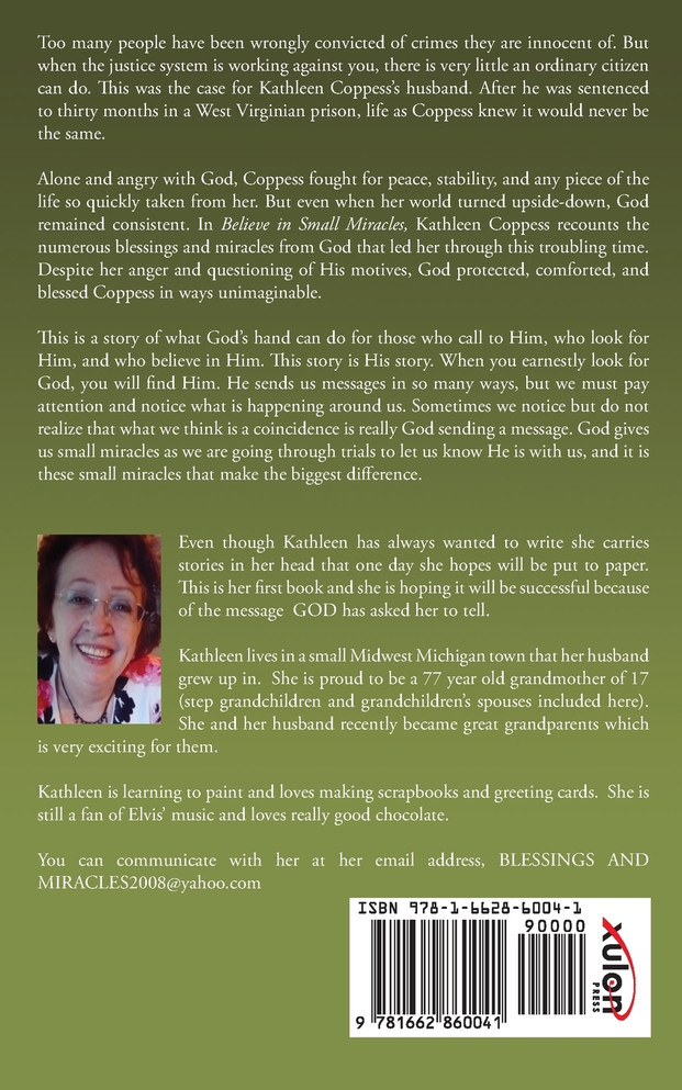 BELIEVE IN SMALL MIRACLES