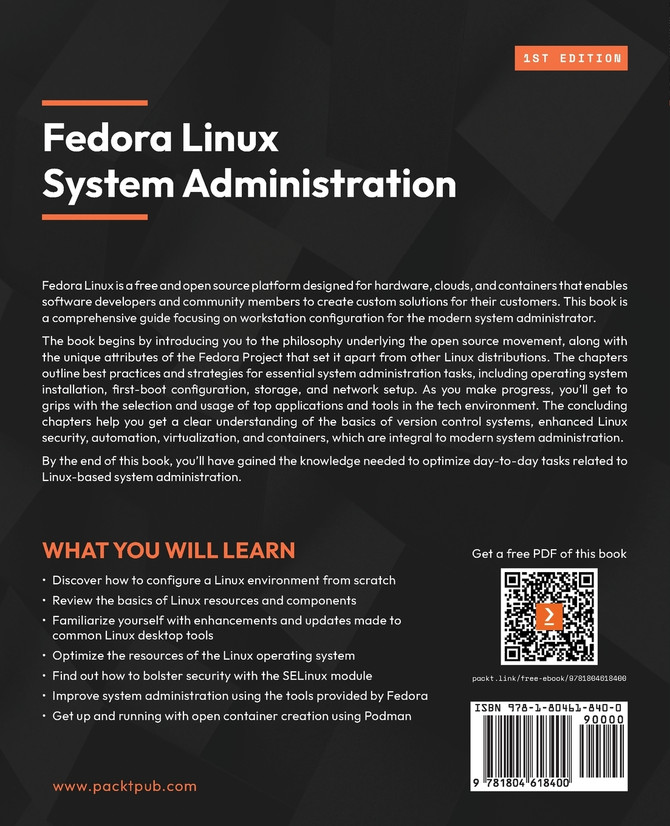 Fedora Linux System Administration