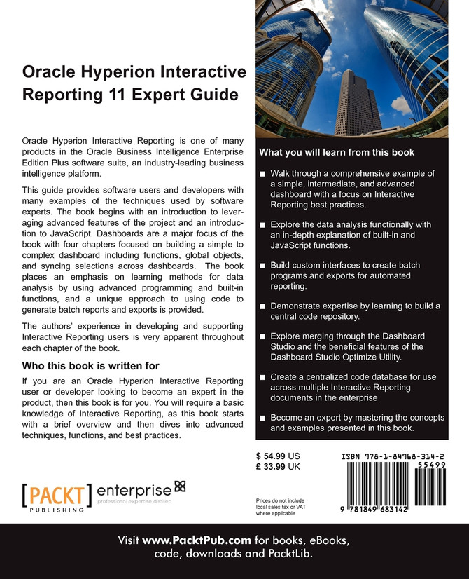 Oracle Hyperion Interactive Reporting 11 Expert Guide