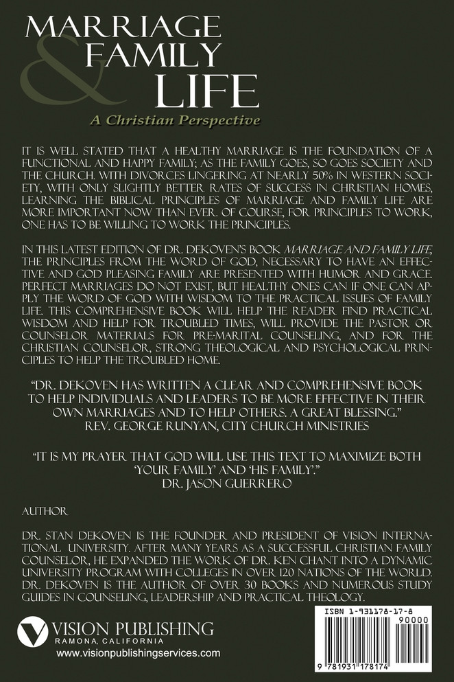 Marriage and Family Life