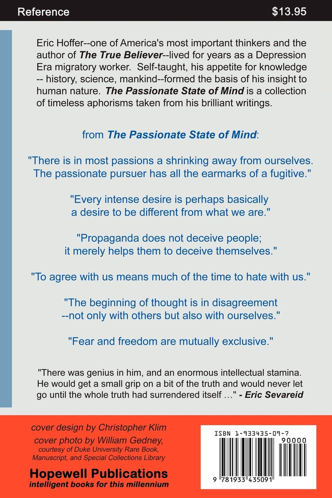 The Passionate State of Mind
