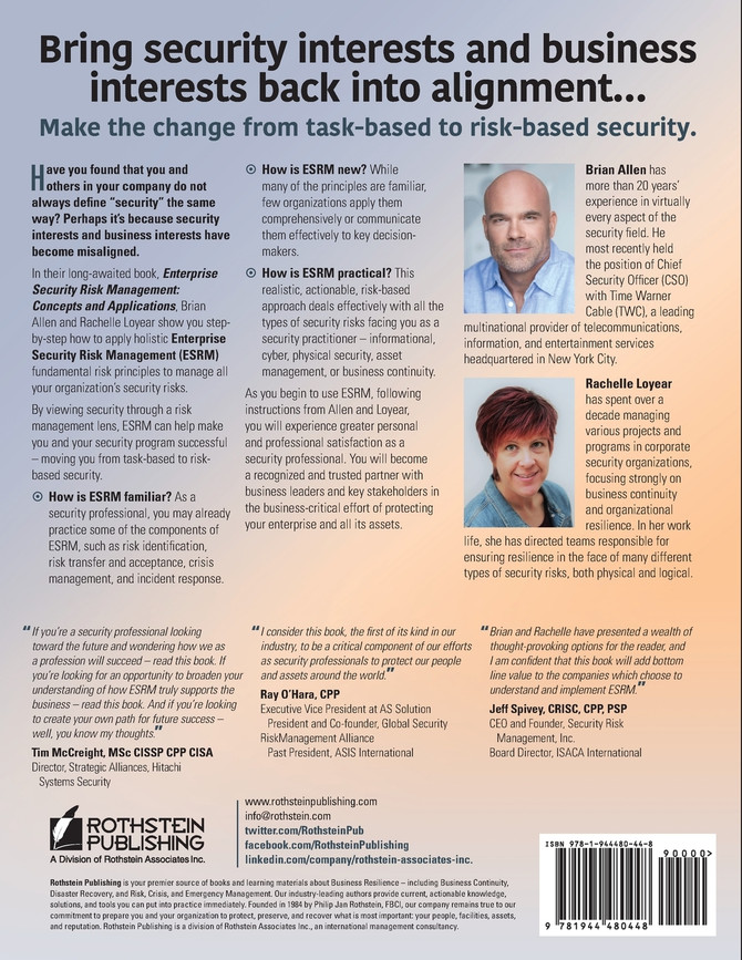Enterprise Security Risk Management