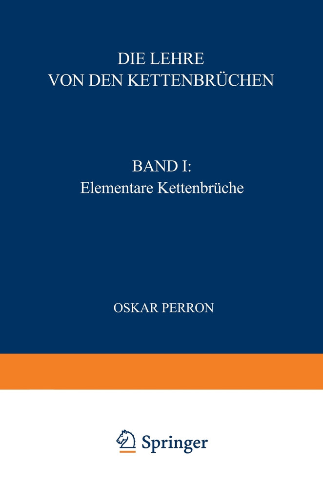 Die Lehre Von Den Kettenbruchen
