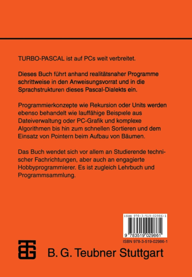 Programmierkurs Turbo-Pascal Version 7.0