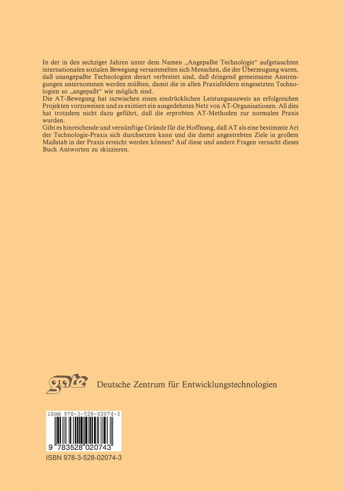 Technologie-Praxis „Angepaßte Technologie"