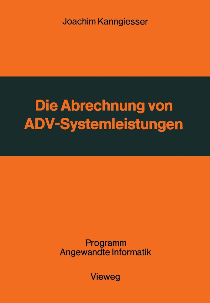 Die Abrechnung von ADV-Systemleistungen