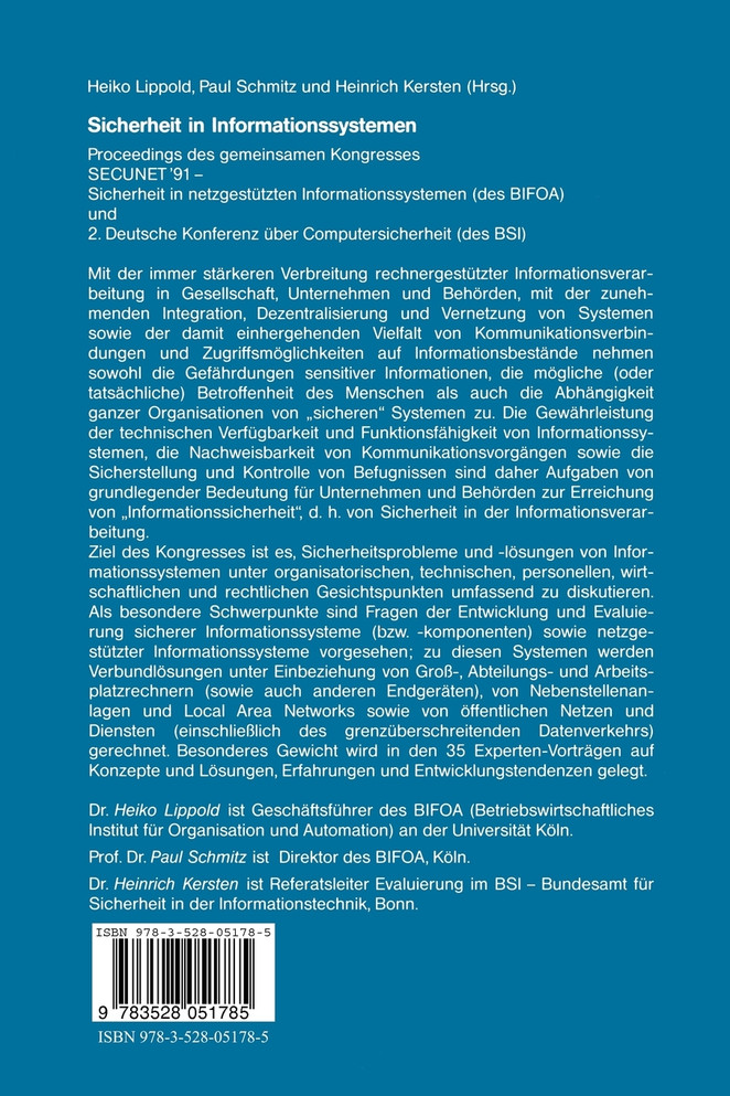 Sicherheit in Informationssystemen
