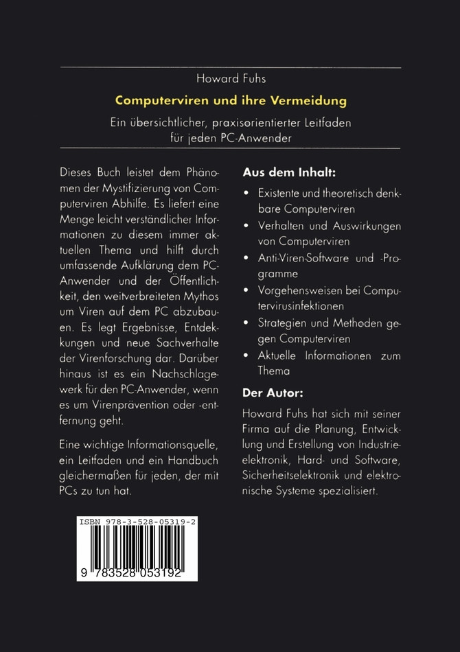 Computerviren und ihre Vermeidung