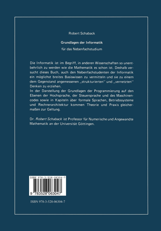 Grundlagen der Informatik
