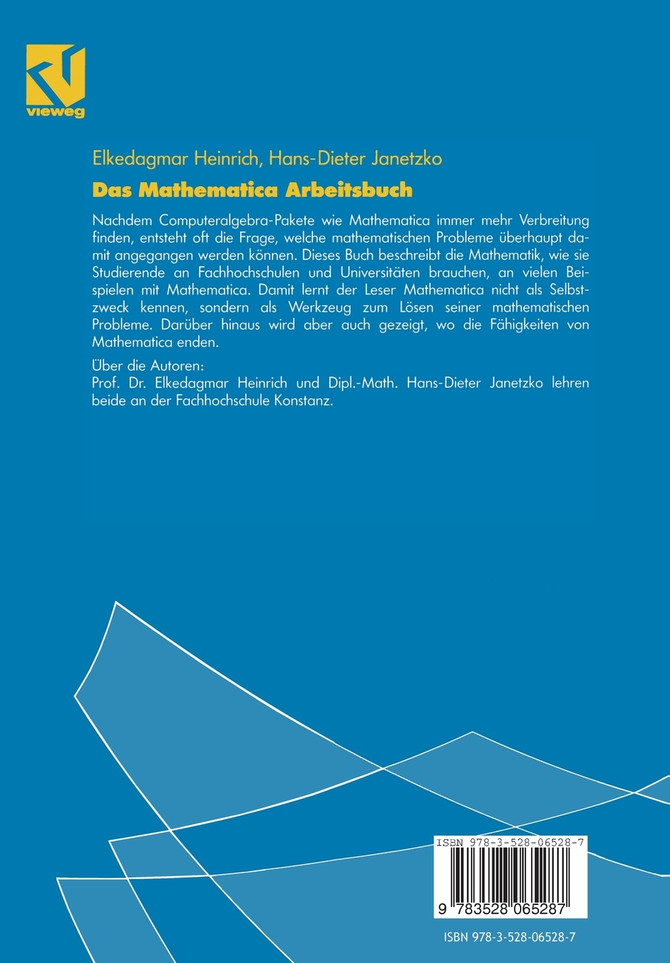 Das Mathematica Arbeitsbuch