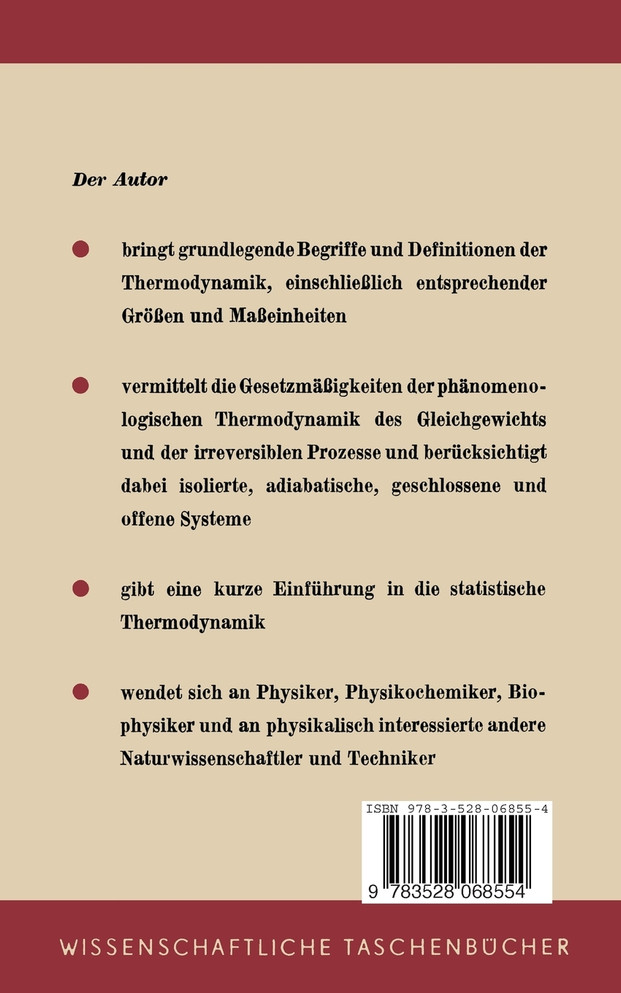 Grundbegriffe der Thermodynamik