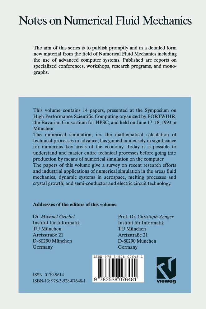 Numerical Simulation in Science and Engineering