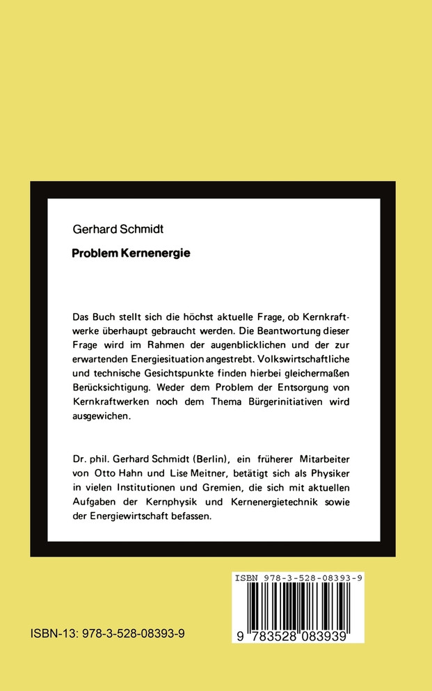 Problem Kernenergie