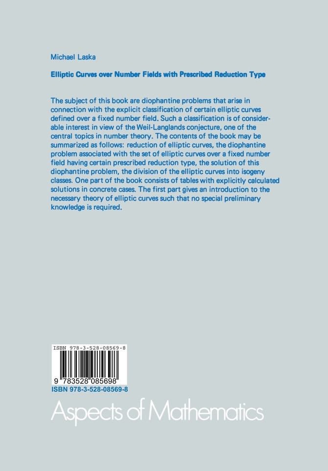 Elliptic Curves over Number Fields with Prescribed Reduction Type