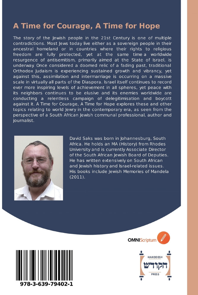 A Time for Courage, A Time for Hope