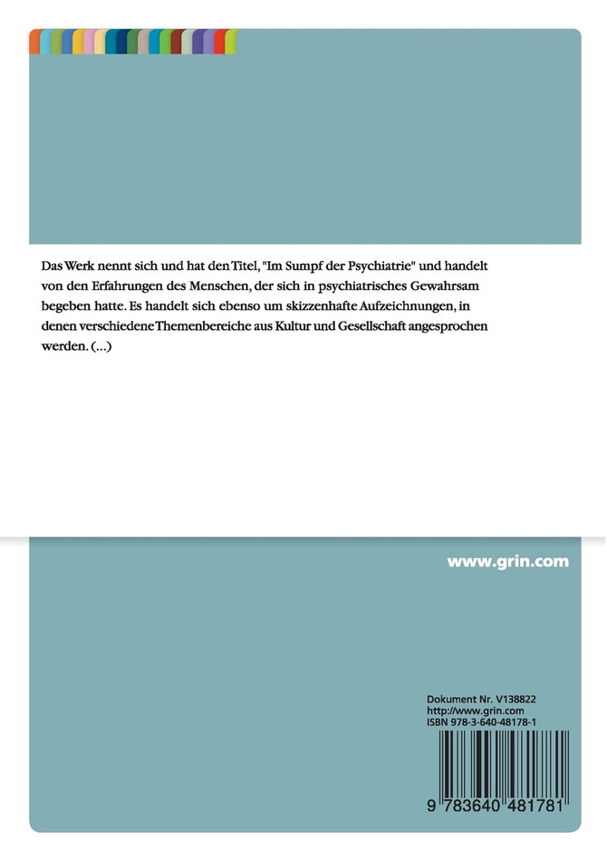 Im Sumpf der Psychiatrie