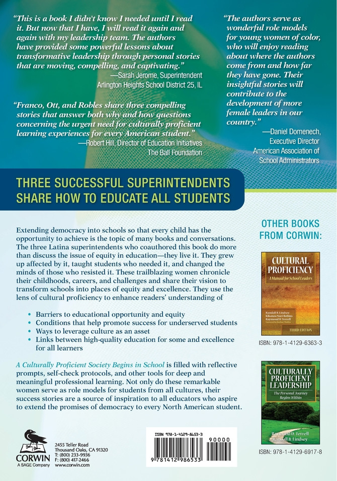 A Culturally Proficient Society Begins in School