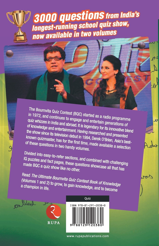 The Ultimate Bournvita Quiz Contest Book of Knowledge - Vol. 1