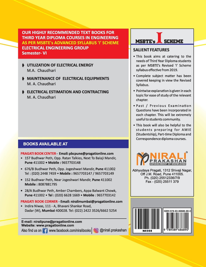 MAINTENANCE OF ELECTRICAL EQUIPMENTS (22625)