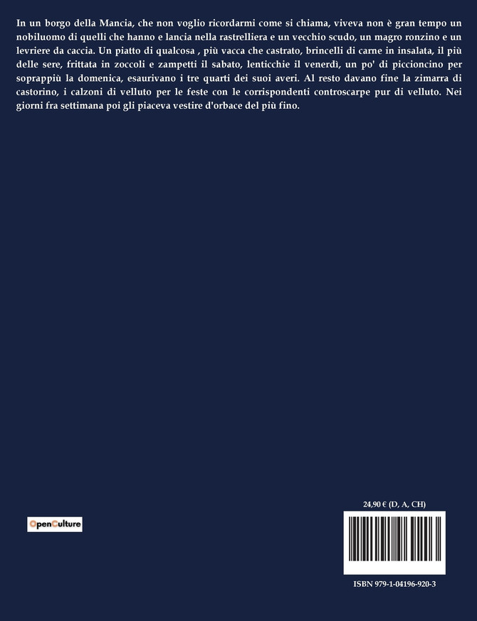 DON CHISCIOTTE DELLA MANCIA