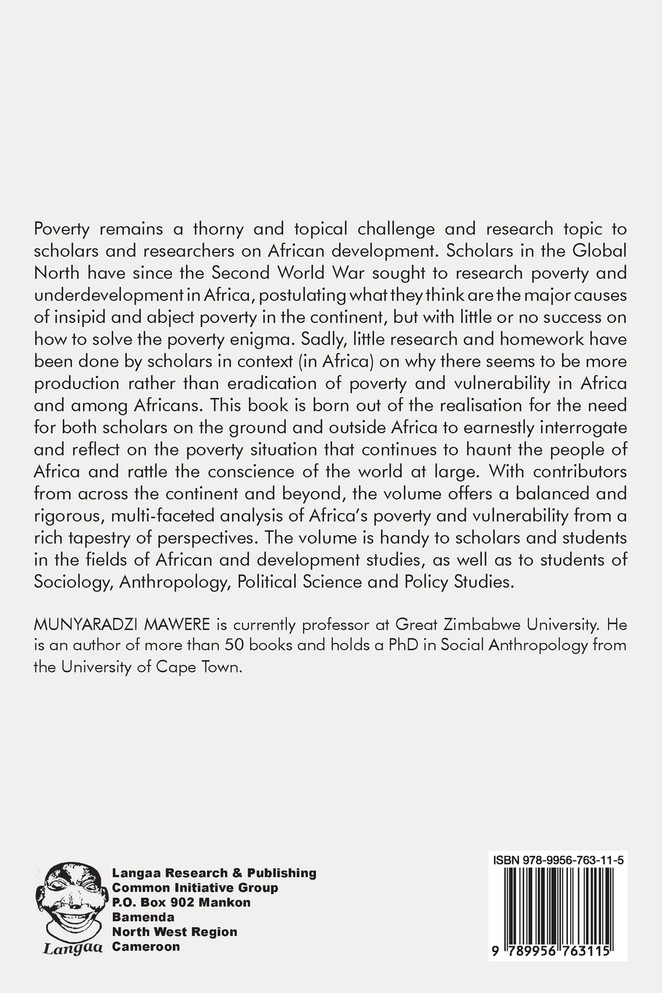 The Political Economy of Poverty, Vulnerability and Disaster Risk Management