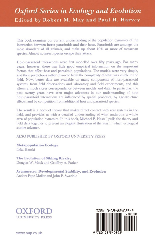 The Spatial and Temporal Dynamics of Host-Parasitoid Interactions