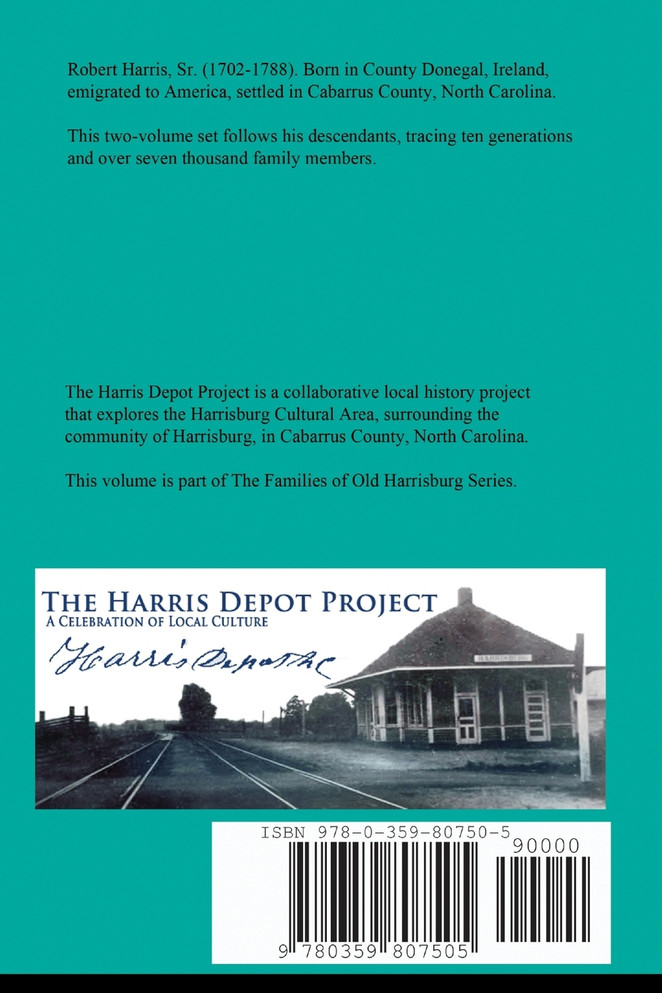 Robert Harris Sr. (1702-1788) Descendants, Vol 2