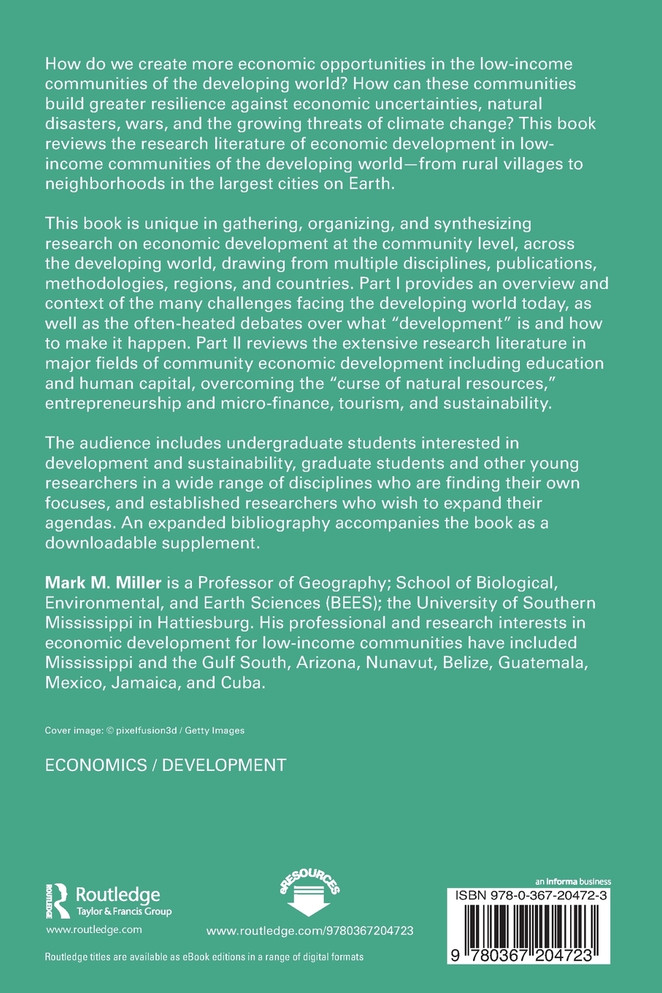 Economic Development at the Community Level