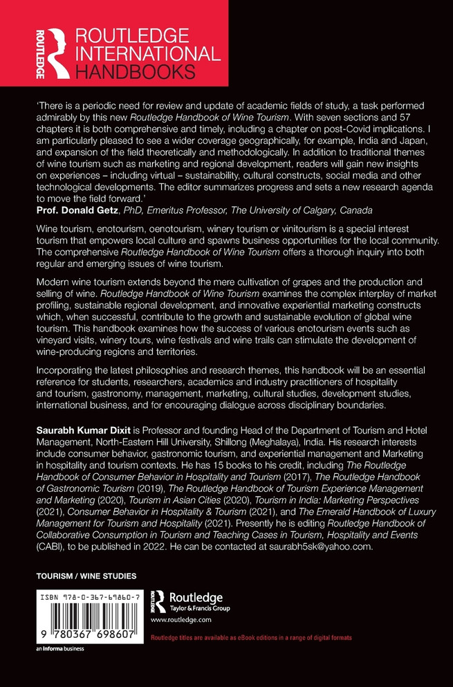 Routledge Handbook of Wine Tourism
