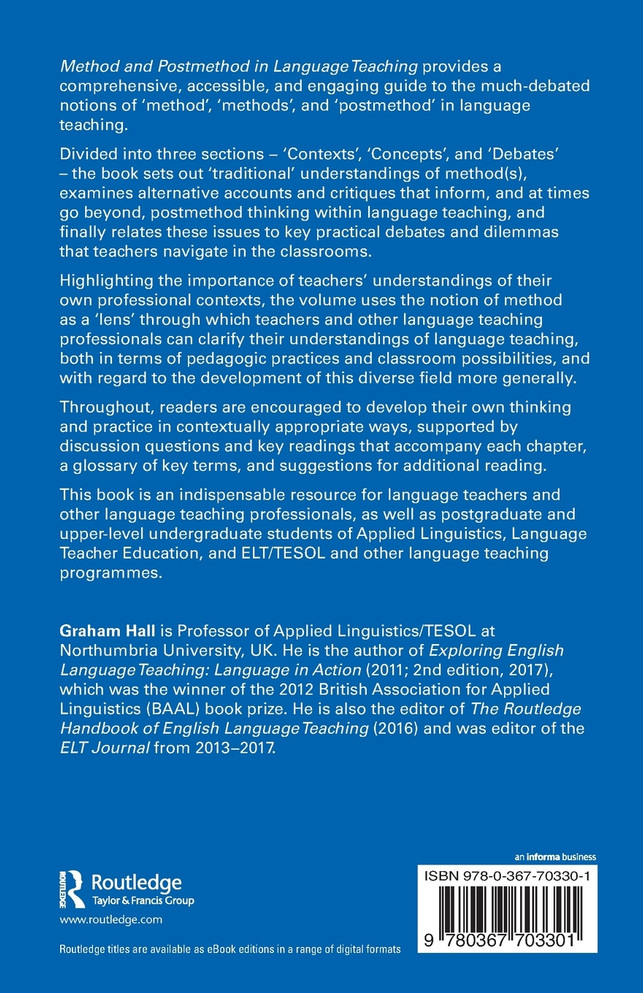 Method and Postmethod in Language Teaching